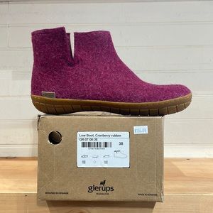 Glerups Cranberry Rubber Low Boot